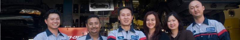 Berkeley Auto Care Team - Servicing California with a smile!